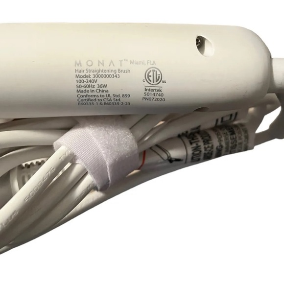 Monat Straight & Smooth 2-in-1 Ionic Straightening Brush - Picture 8 of 9